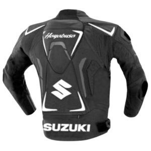 SUZUKI MOTOR BIKE JACKET IN BLACK