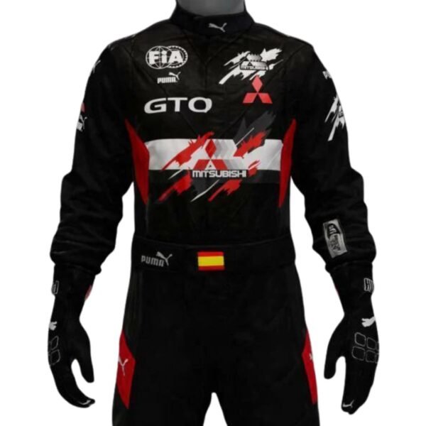 FR1 BLACK GTO GO KART RACING SUIT