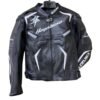 SUZUKI MOTOR CYCLE JACKET IN BLACK