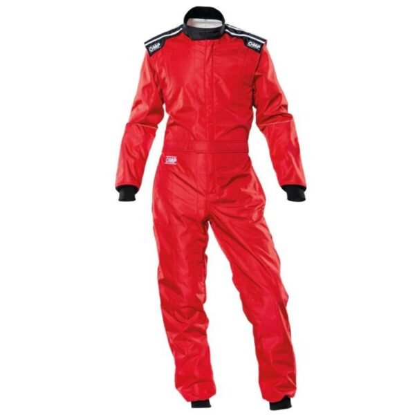 OMP KS 4 KART RACING SUIT IN RED