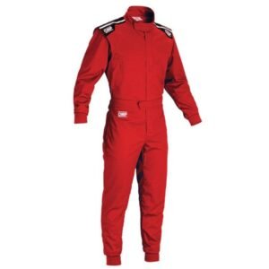 OMP SUMMER K YOUTH KART RACING SUIT IN RED