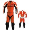 SUZUKI MOTORCYCLE SPORT LEATHER SUIT BSM