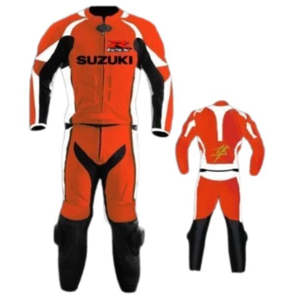 SUZUKI MOTORCYCLE SPORT LEATHER SUIT BSM