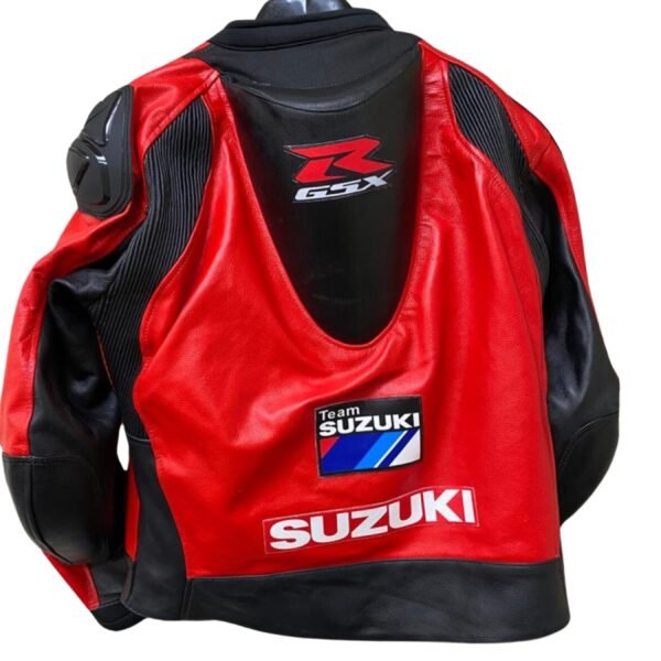 SUZUKI MOTOR CYCLE JACKET IN RED