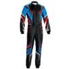 SPARCO PRIME K KART RACING SUIT IN BLUE, BLACK AND RED