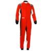 SPARCO THUNDER KART SUIT IN RED AND BLACK