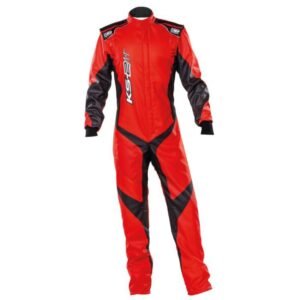 KS 2 ART KART SUIT IN RED AND BLACK