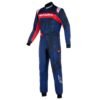 ALPINESTARS KMX 9 V2 GRAPH 5 KART RACING SUIT IN RED AND NAVY