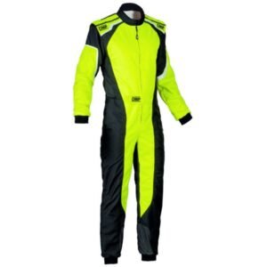 KS 3 YOUTH KART SUIT IN YELLOW FLOYD AND BLACK