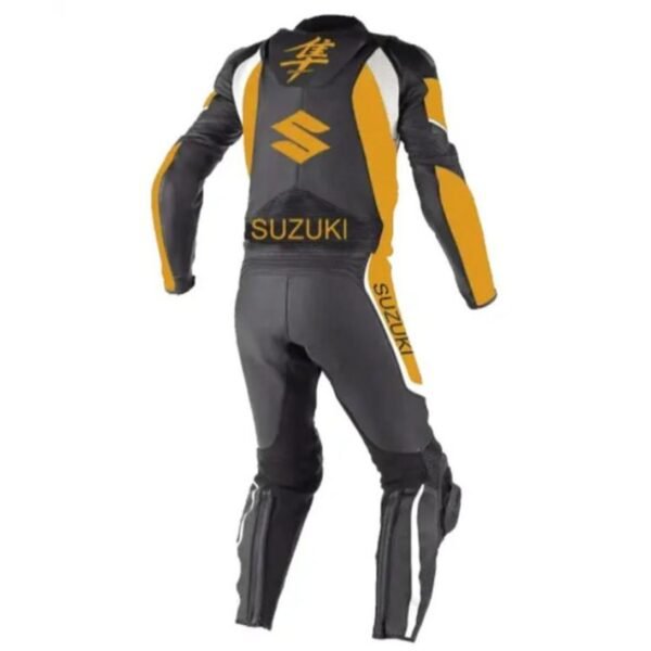 SUZUKI HAYABUSA MOTORCYCLE LEATHER RACING SUIT