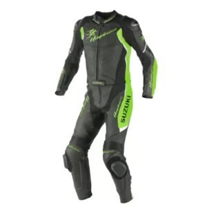 SUZUKI HAYABUSA MOTORCYCLE LEATHER RACING SUIT