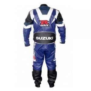 SUZUKI R GSX MOTORBIKE LEATHER RACING SUIT