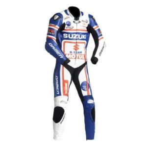 SUZUKI R GSX MOTORCYCLE LEATHER RACING SUIT