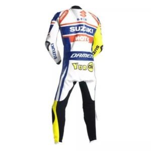 SUZUKI R GSX MOTORCYCLE LEATHER RACING SUIT