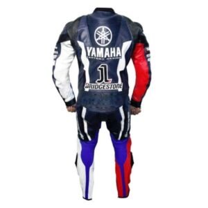 YAMAHA PETRONAS MOTO GP MOTORBIKE LEATHER RACING SUIT