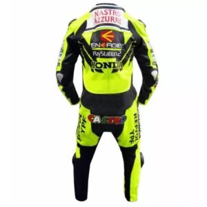 HONDA CUSTOM MOTORBIKE LEATHER RACING SUIT