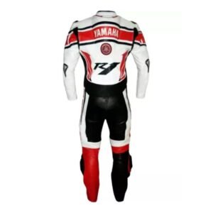 YAMAHA R1 CUSTOM MOTO GP LEATHER RACING SUIT