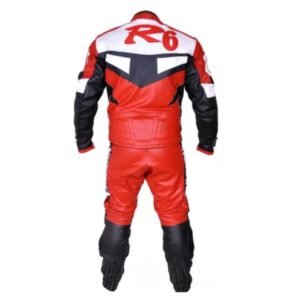 YAMAHA R6 CUSTOM MOTORCYCLE LEATHER RACING SUIT