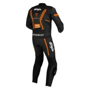 KAWASAKI NINJA MONSTER MOTORCYCLE LEATHER RACING SUIT