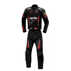 APRILIA RSV4 MOTO GP LEATHER RACING SUIT