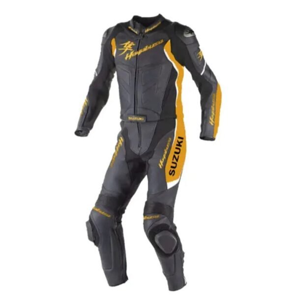 SUZUKI HAYABUSA MOTORCYCLE LEATHER RACING SUIT