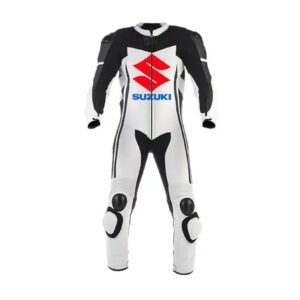 SUZUKI R GSX MOTORBIKE LEATHER RACING SUIT