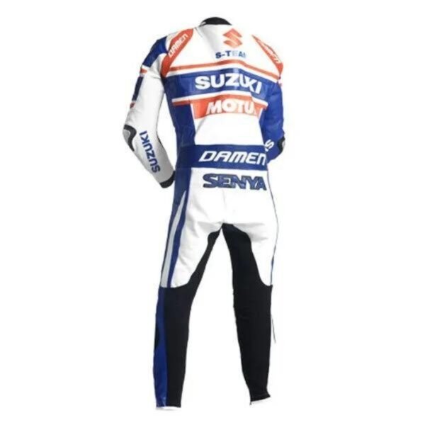 SUZUKI R GSX MOTORCYCLE LEATHER RACING SUIT