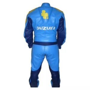 SUZUKI RIZLA MOTORCYCLE LEATHER RACING SUIT