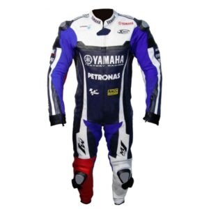 YAMAHA PETRONAS MOTO GP MOTORBIKE LEATHER RACING SUIT