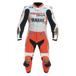 YAMAHA SBK MOTORCYCLE LEATHER RACING SUIT