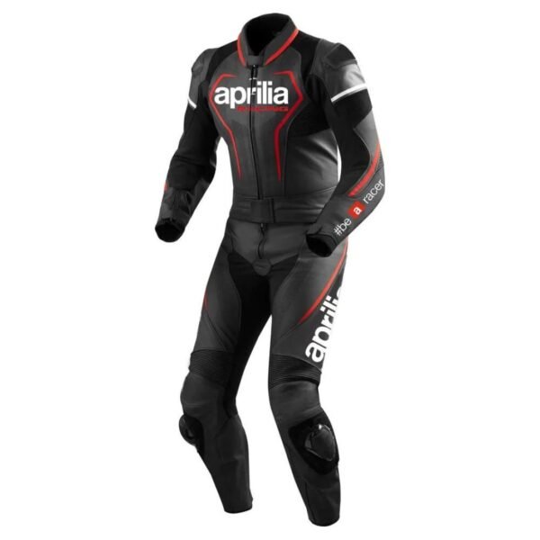 APRILIA CUSTOM MOTORCYCLE LEATHER RACING SUIT