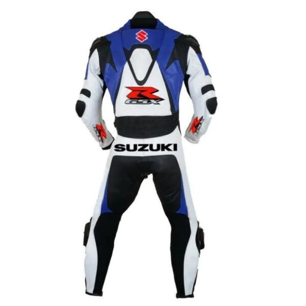 SUZUKI R GSX CUSTOM DESIGN MOTORBIKE LEATHER RACING SUIT