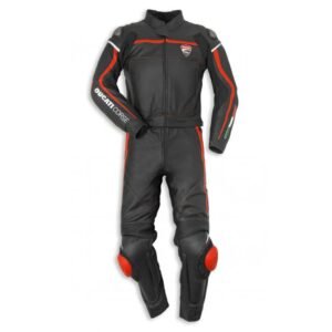 DUCATI CORSE MOTORBIKE LEATHER RACING SUIT