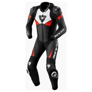 RIVET MOTORBIKE LEATHER RACING SUIT