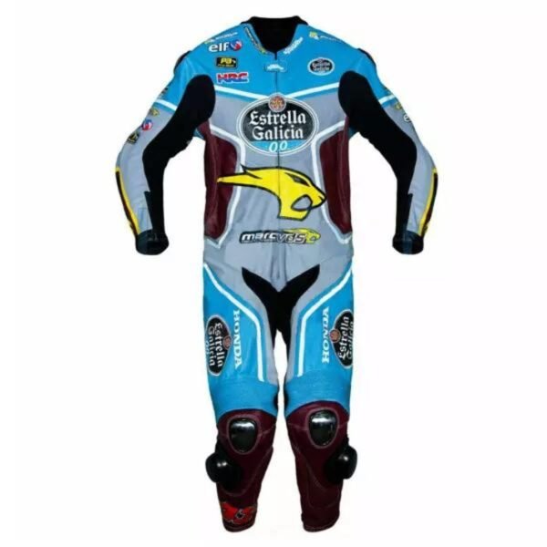 HONDA MARC VDS MOTORCYCLE LEATHER RACING SUIT