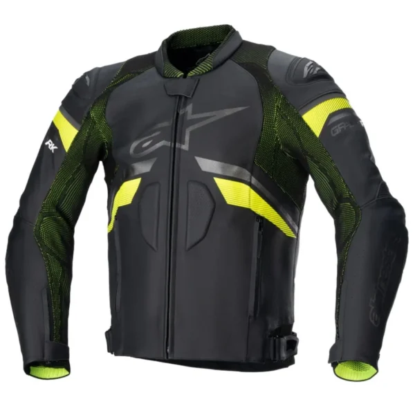 ALPINESTARS GP PLUS V3 RIDEKNIT LEATHER JACKET