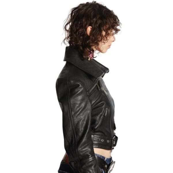 DSQUARED2 KIODO LEATHER JACKET - Image 7