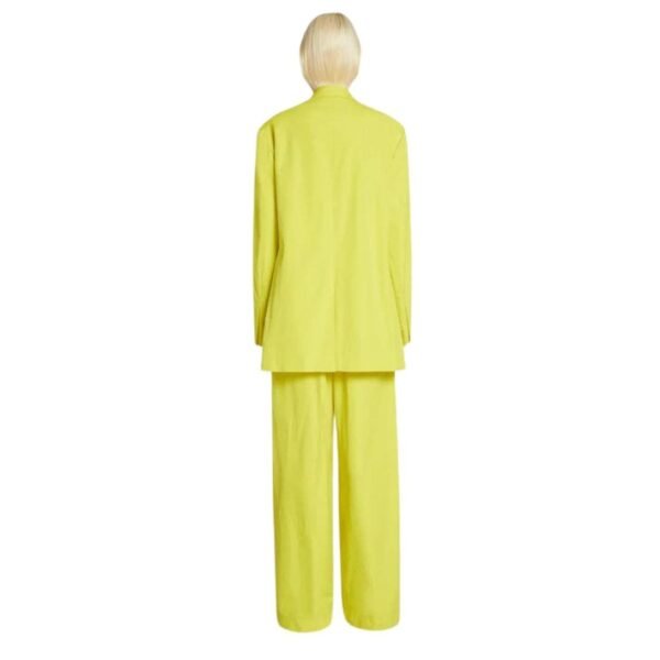 DRIES VAN NOTEN OVERSIZED BLAZER LIME - Image 2