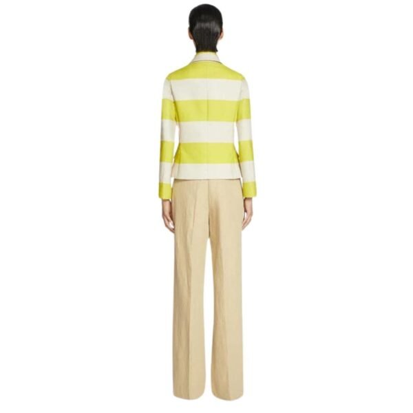 DRIES VAN NOTEN TIGHT FIT JACKET LIME - Image 2