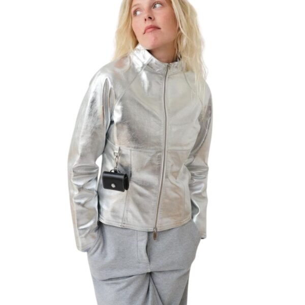 SAKS POTTS DARIA JACKET SILVER - Image 3