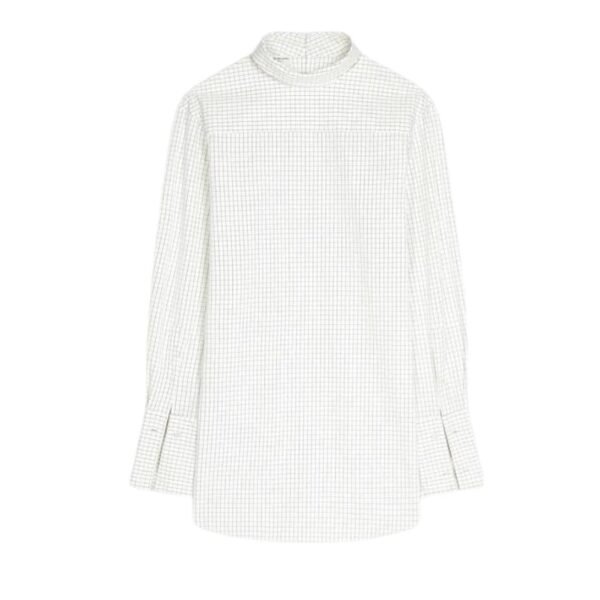 DRIES VAN NOTEN TURTLENECK SHIRT OFF WHITE