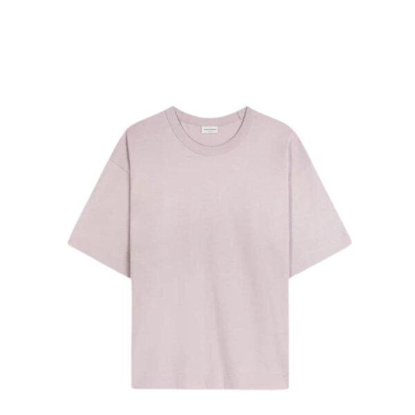 DRIES VAN NOTEN LOOSE COTTON TEE LILAC - Image 4