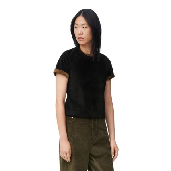 LOEWE TOP IN SUEDE CALFSKIN - Image 2