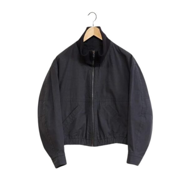 LEMAIRE DOUBLE LAYER BLOUSON WITH RIB