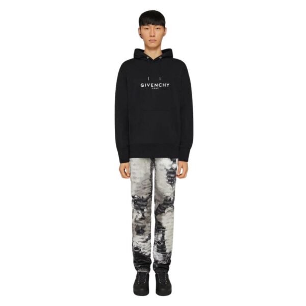 GIVENCHY ARCHETYPE SLIM FIT HOODIE IN FLEECE - Image 3