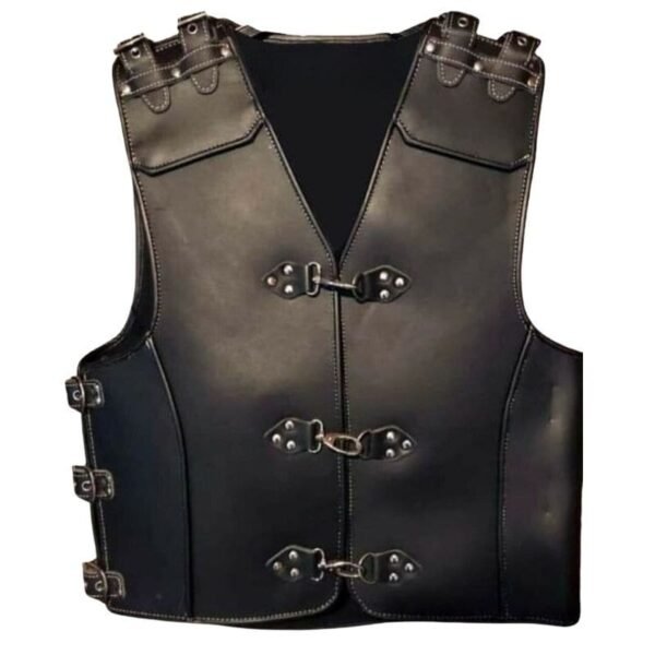 HARLEY DAVIDSON BUCKLE LEATHER VEST