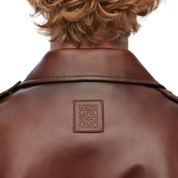 LOEWE BIKER JACKET IN NAPPA CALFSKIN - Image 4