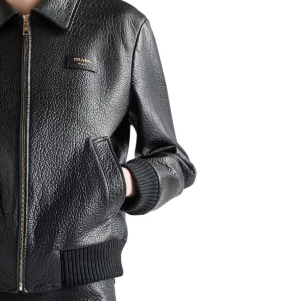 PRADA NAPPA LEATHER JACKET - Image 4