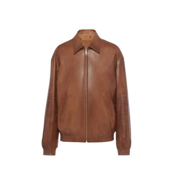 PRADA NAPPA LEATHER JACKET