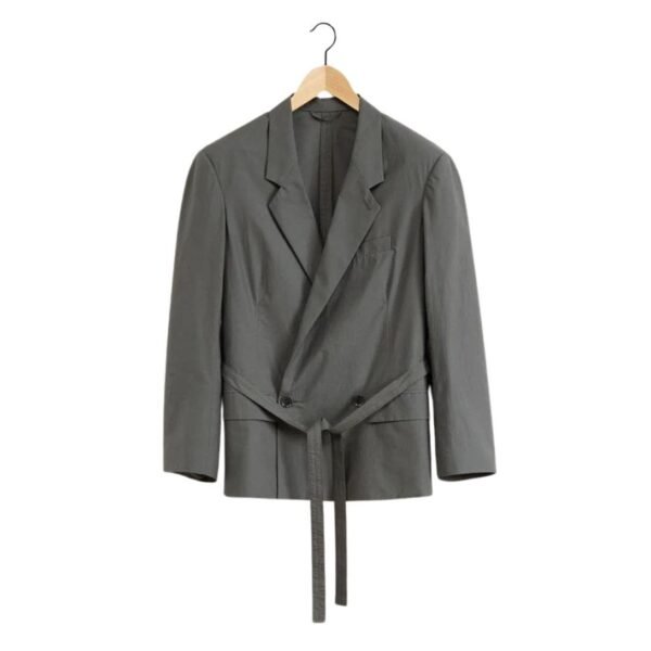 LEMAIRE BELTED LIGHT TAILORED JACKET